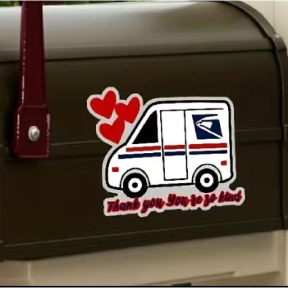 Waterproof USPS Mailbox Sticker